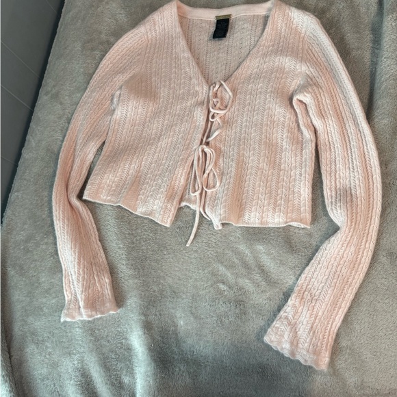 Magaschoni Sweaters - Magaschoni 💯% cashmere tie front cardigan